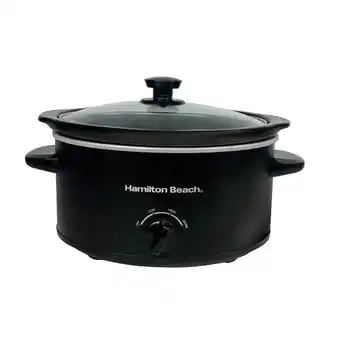 Tesco Hamilton Beach 3.5L Slow Cooker Black offer