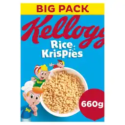 Tesco Kellogg's Rice Krispies Cereal 660G offer