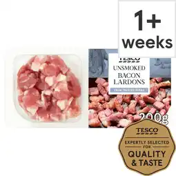 Tesco Tesco Unsmoked Lardons 200G offer