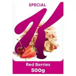 Tesco Kellogg's Special K Red Berries Breakfast Cereal 500g offer