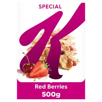 Tesco Kellogg's Special K Red Berries Breakfast Cereal 500g offer