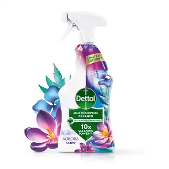 Tesco Dettol Antibacterial Multipurpose Cleaning Spray Aurora Glow 750ml offer