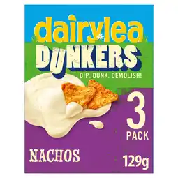 Tesco Dairylea Dunkers Nacho Cheese Snacks 3 x 43g offer