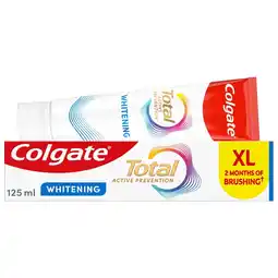 Tesco Colgate Total Active Prevention Whitening Toothpaste 125ml offer