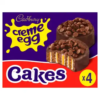 Tesco Cadbury Creme Egg Nest Cakes 4 Pack offer