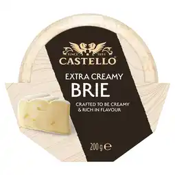 Tesco Castello Extra Creamy Brie Cheese 200g offer