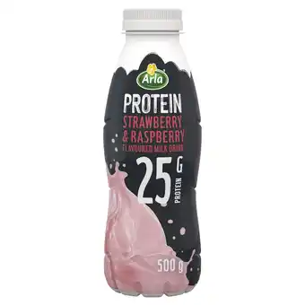 Tesco Arla Protein Strawberry & Raspberry Milk Shake 500g offer