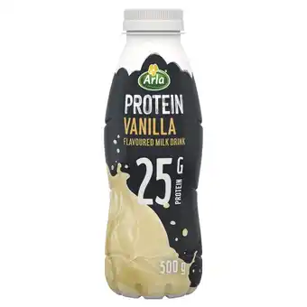 Tesco Arla Protein Vanilla Milk Shake 500g offer