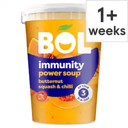 Tesco BOL Butternut Squash & Chilli Power Soup 600g offer