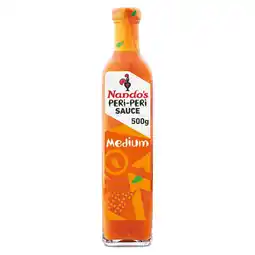 Tesco Nando's Peri Peri Sauce Medium 500G offer