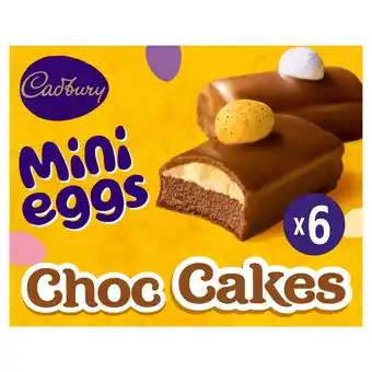 Tesco Cadbury Mini Egg Choc Cakes 6 pack offer