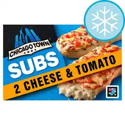 Tesco Chicago Town Subs Cheese & Tomato 2 x 125g offer