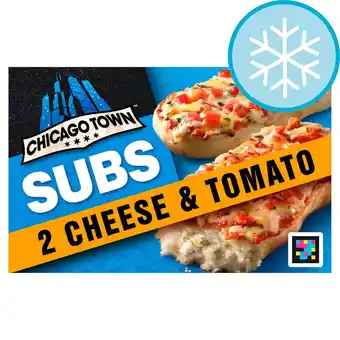 Tesco Chicago Town Subs Cheese & Tomato 2 x 125g offer