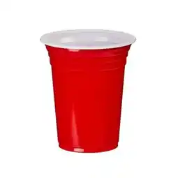 Tesco Red American Plastic Party Solo Cups 450ml - Pack of 50 offer