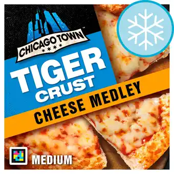 Tesco Chicago Town Tiger Crust Cheese Medley Pizza 305g offer