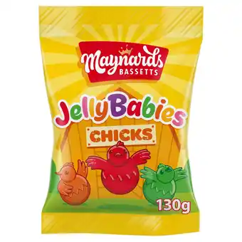 Tesco Maynards Bassetts Jelly Baby Chicks 130g offer