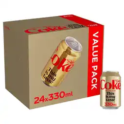 Tesco Diet Coke No Caffeine 24x330ml offer