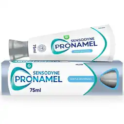 Tesco Sensodyne Pronamel Gently/Gentle Whitening Sensitive Toothpaste 75Ml offer