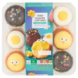 Tesco Tesco Easter Cupcakes 9 Pack offer