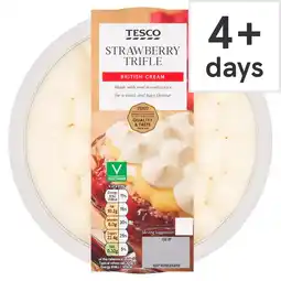 Tesco Tesco Strawberry Trifle 600G offer