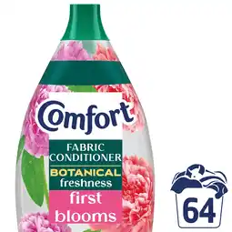 Tesco Comfort Botanical First Blooms Fabric Conditioner 64 Wash 960ml offer