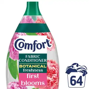 Tesco Comfort Botanical First Blooms Fabric Conditioner 64 Wash 960ml offer