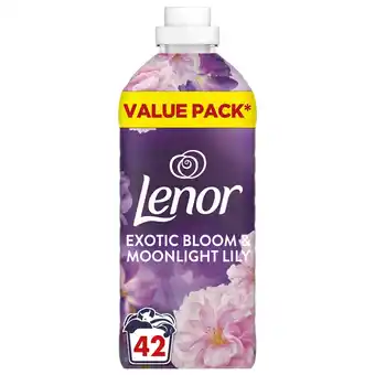 Tesco Lenor Fabric Conditioner Exotic Bloom & Moonlight Lily 42 Washes 1.386L offer