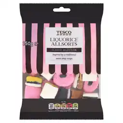 Tesco Tesco Liquorice Allsorts Sweets 250G offer