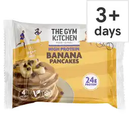 Tesco The Gym Kitchen High Protein Banana Pancakes 4 pack offer