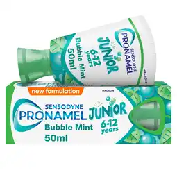 Tesco Sensodyne Pronamel Junior 6-12 Years Toothpaste 50ml offer