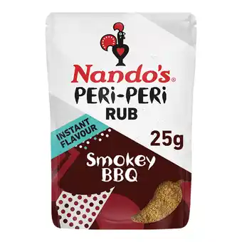 Tesco Nando's Peri Peri Rub Bbq 25G offer