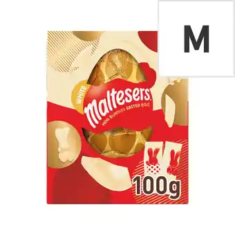 Tesco Maltesers White Chocolate Mini Bunnies Easter Egg 100g offer