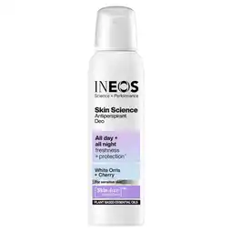 Tesco INEOS Skin Science White Orris + Cherry Antiperspirant Deodorant Aerosol 200ml offer