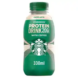 Tesco Starbucks Protein Drink Caffe Latte 330ml offer