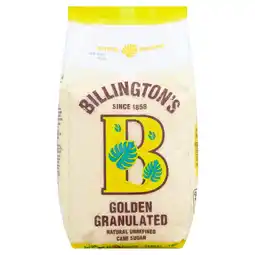 Tesco Billington's Golden Granulated Sugar 1Kg offer