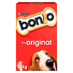 Tesco Bonio The Original Biscuit Dog Food 1.2Kg offer