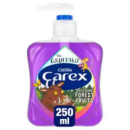 Tesco Carex Gruffalo Deep Dark Forest Fruits Handwash 250ml offer