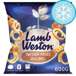 Tesco Lamb Weston Twister Fries Seasoned 600g offer