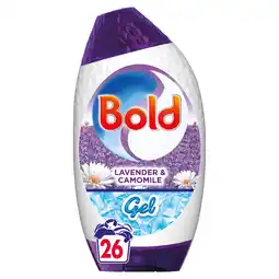 Tesco Bold Washing Gel Lavender & Camomile 26 washes 858ml offer