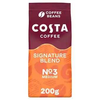 Tesco Costa Signature Blend Coffee Beans 200G offer