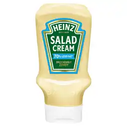 Tesco Heinz Salad Cream 70% Less Fat 415g offer