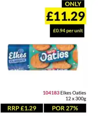 Musgrave MarketPlace Elkes Oaties offer