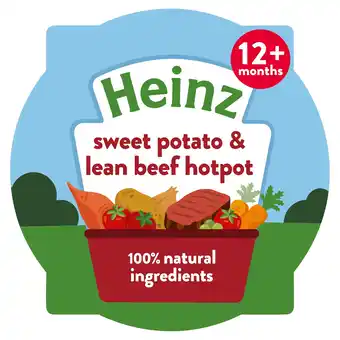 Tesco Heinz Sweet Potato & Beef Hotpot Baby Food Tray 200g offer