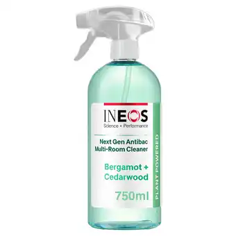 Tesco INEOS Antibac Multi-Room Spray Bergamot + Cedarwood 750ml offer