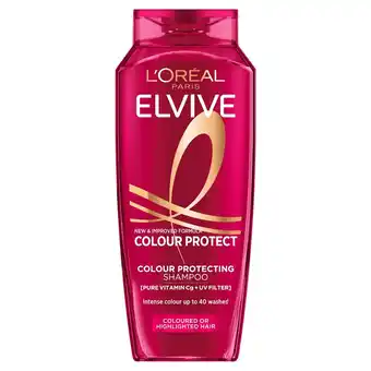 Tesco L'Oreal Elvive Colour Protect Shampoo 250Ml offer