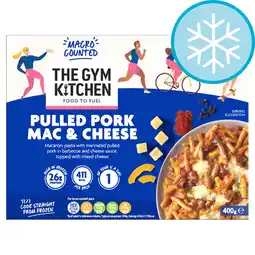 Tesco The Gym Kitchen Pulled Pork Mac & Cheese 400g offer