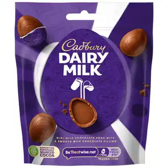 Tesco Cadbury Dairy Milk Mini Eggs Chocolate Eggs 77g offer