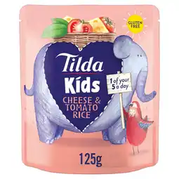 Tesco Tilda Kids Cheese & Tomato Rice 125G offer