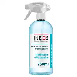 Tesco INEOS Antibac Multi-Room Spray Sea Minerals + Wild Jasmine 750ml offer