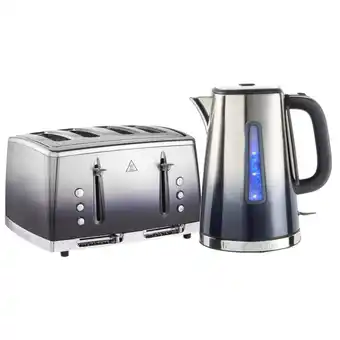 Tesco Russell Hobbs Eclipse Kettle & Toaster Set offer